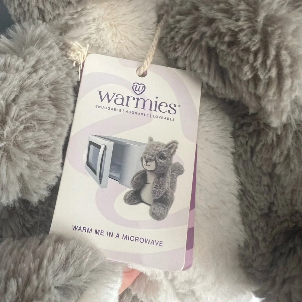 New Warmies Cozy Plush - Squirrel Large Therapy Microwavable Heatable Stuffy
